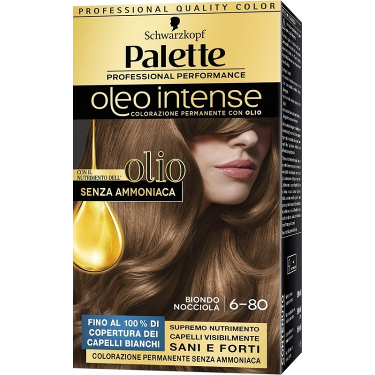PALETTE OLEO 6-80 BIONDO NOCCIOLA PALETTE OLEO 6-80 BIONDO NOCCIOLA