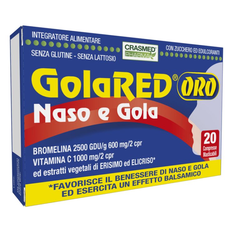 GOLARED Oro Naso&Gola 20Cpr