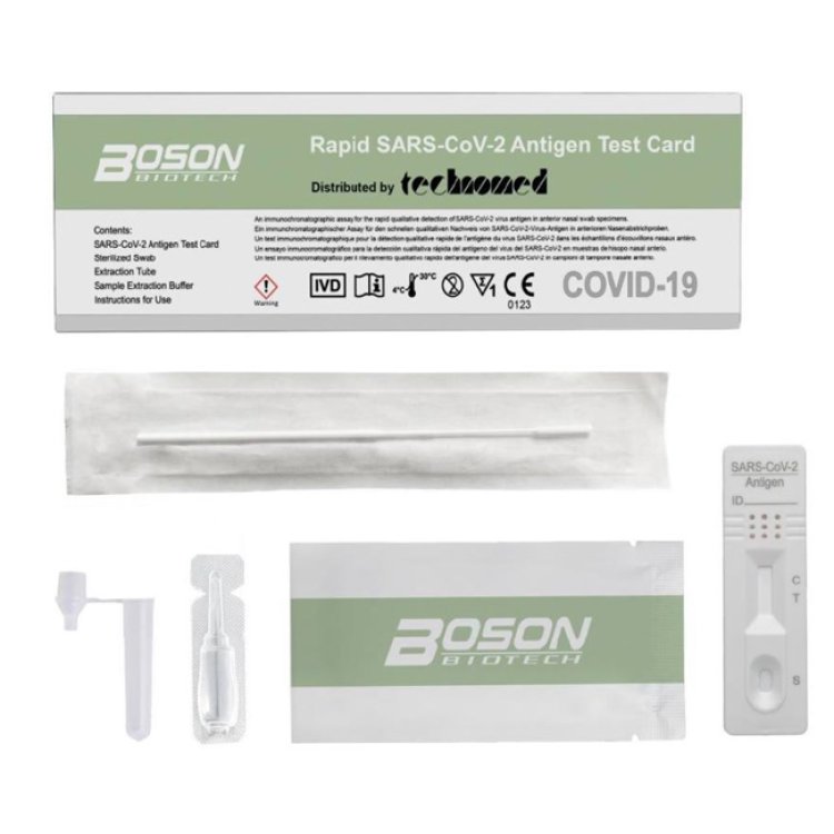 Boson Autotest Covid-19 Antigenico - Tampone rapido nasale autodiagnostico - 1 pezzo