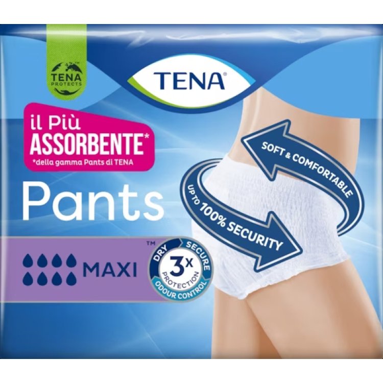 TENA PANS MAXI LARGE X 8