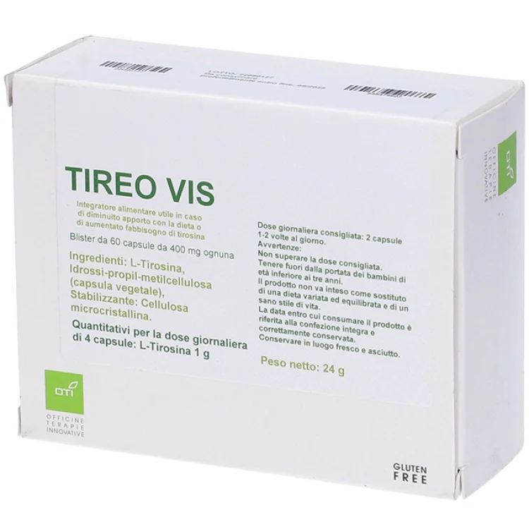 TIREOVIS Int. 60 Capsule 400mg OTI