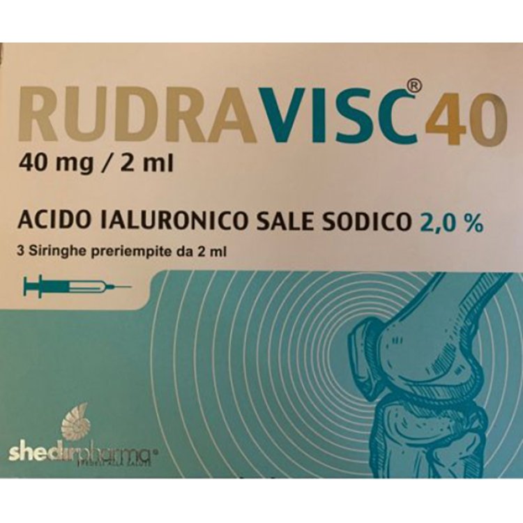 Rudravisc 40 3 Siringhe 2 ml