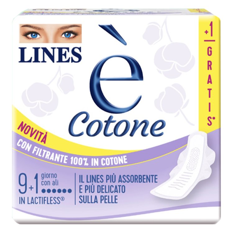 LINES E'Cotone Ali 9+1pz