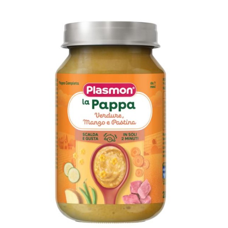 PLASMON La Pappa Verd/Manzo200