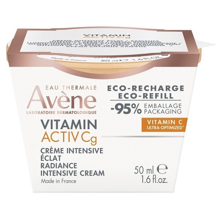 Avene Vitamin Activ Cg Crema Viso Ricarica - Refill crema intensiva illuminante - 50 ml