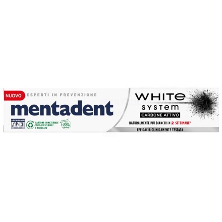 Mentadent White System Cha75ml