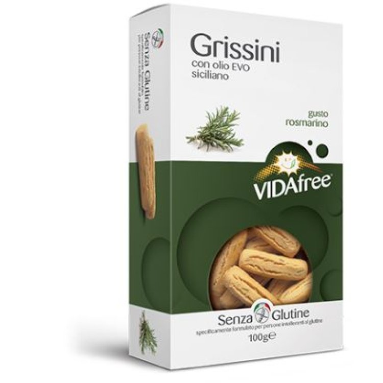 VIDAFREE Grissini Rosm.100g