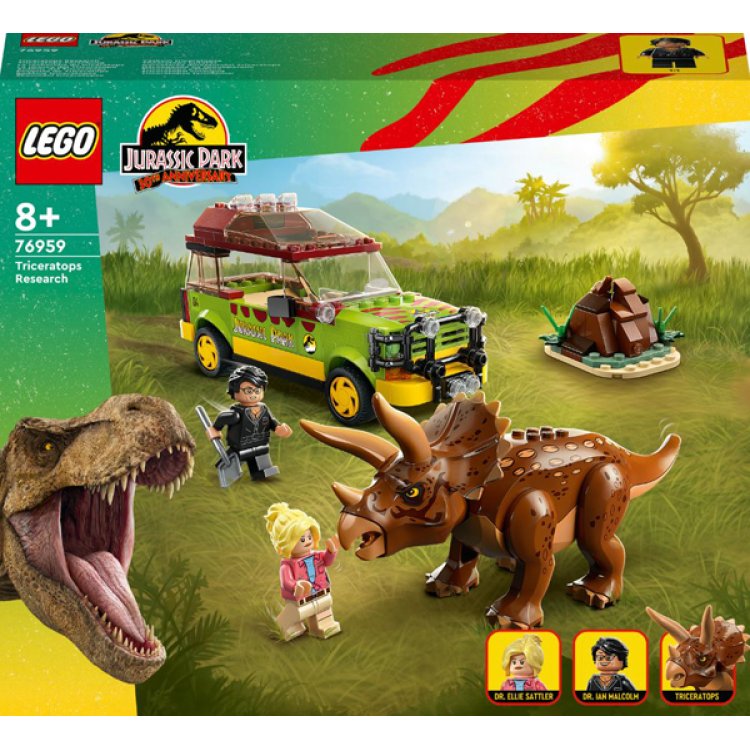 LEGO Jurassic World (76959). La ricerca del Triceratopo