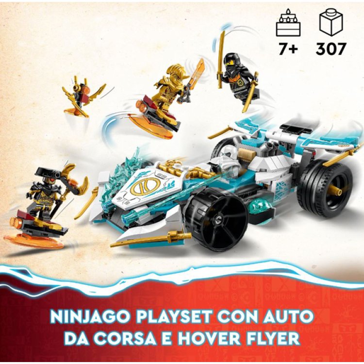 LEGO 71791 Auto da corsa Spinjitzu Dragon Power