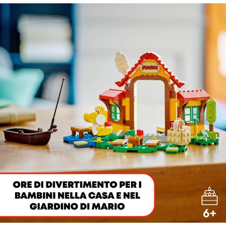 LEGO Super Mario 71422 Pack di Espansione Picnic alla Casa di Mario