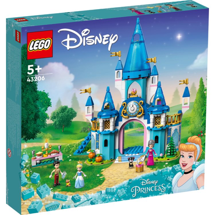 lego 43206 disney princess il castello di cenerentola