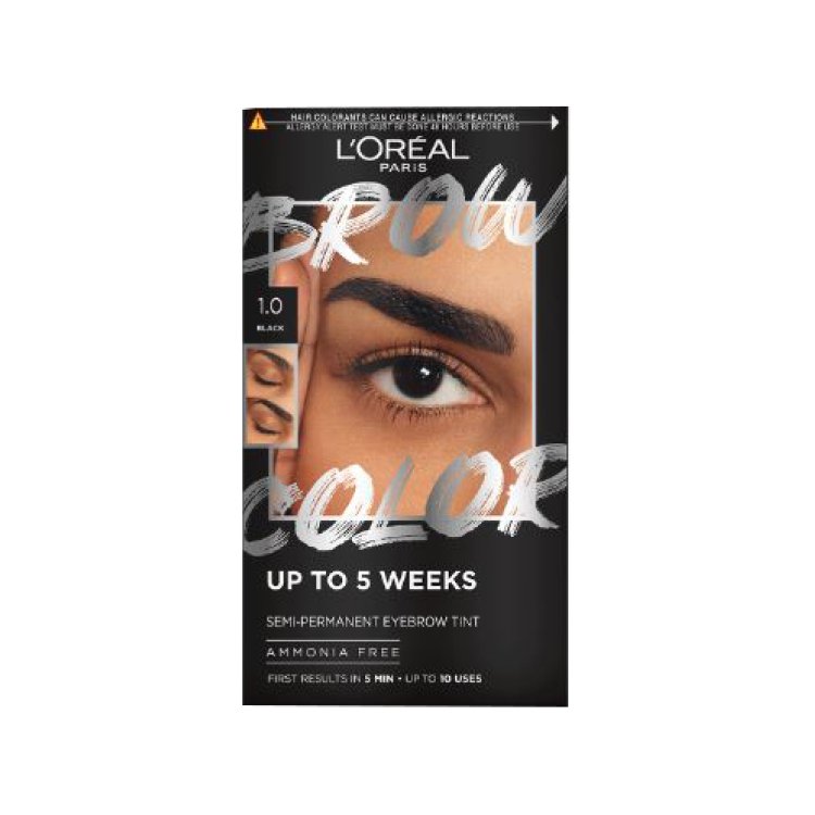 L OREAL BROW TINT 1.0 BLACK