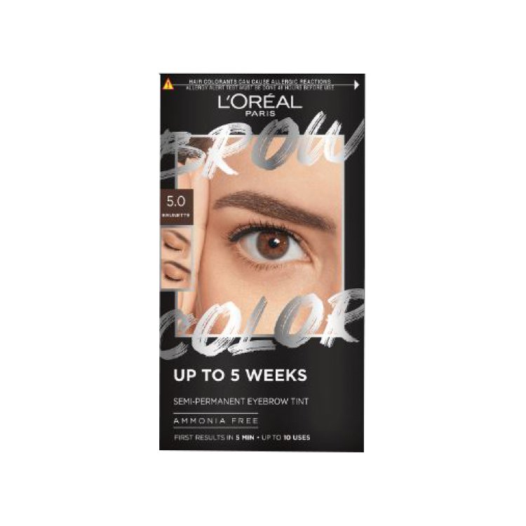 L OREAL BROW TINT 5.0 BRUNETTE