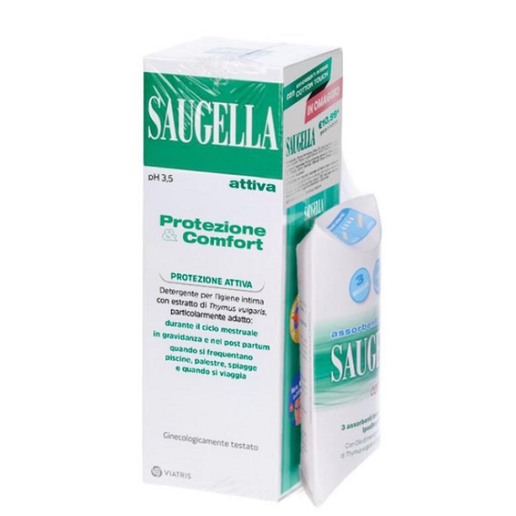 SAUGELLA ATTIVA 250ml+Assorb.