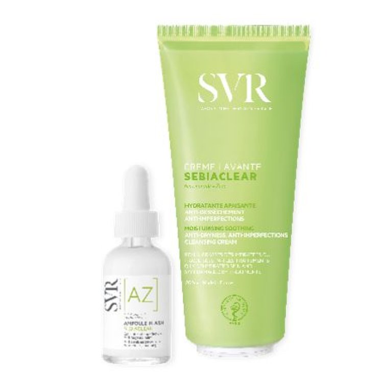 Sebiaclear Set Ampoule+cr Lav