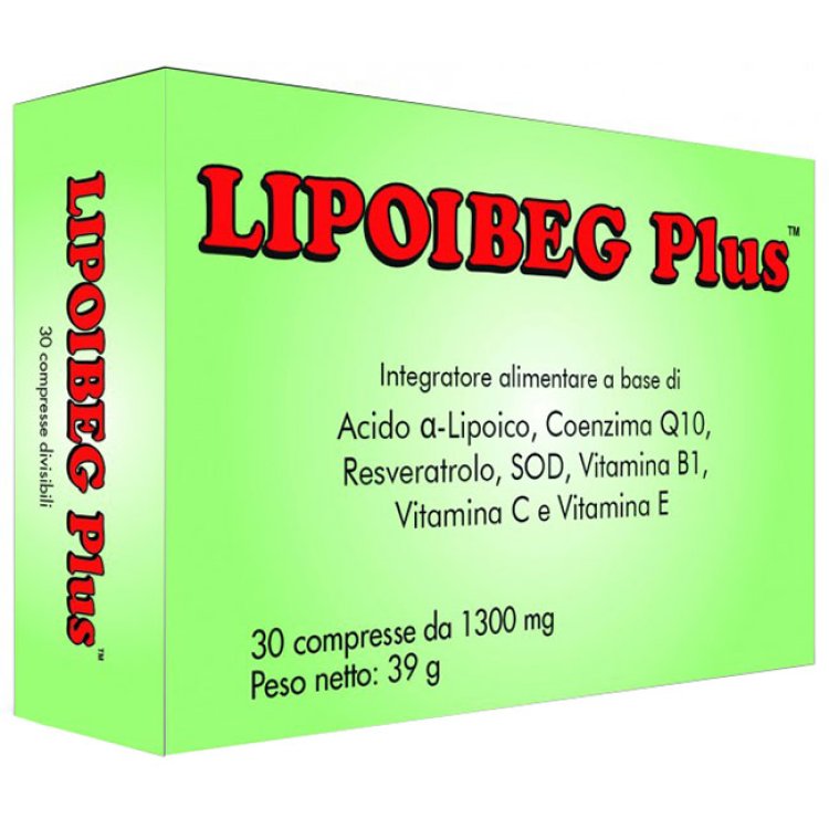 LIPOIBEG-Plus 30 Compresse 1300mg