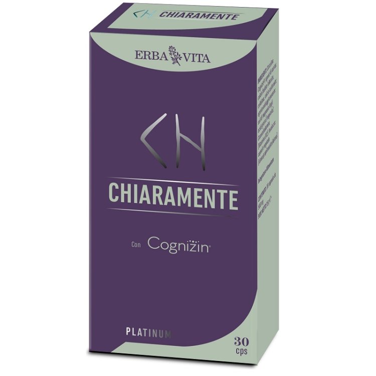 Erba Vita Chiaramente Integratore per Memoria e Sistema Nervoso 30 Capsule
