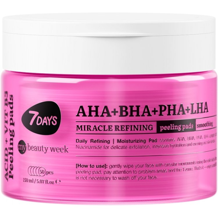 7DAYS PEELING PAD VISO MIRAC.50PZ 7DAYS PEELING PAD VISO MIRAC.50PZ