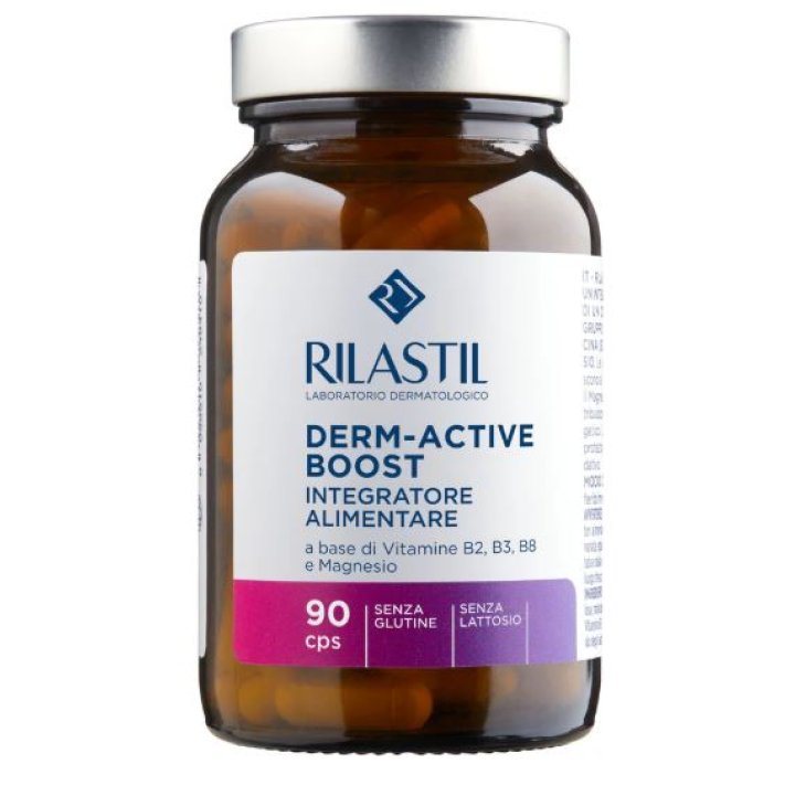 Rilastil Derm-Active Boost - Integratore alimentare per una pelle sana - 90 capsule