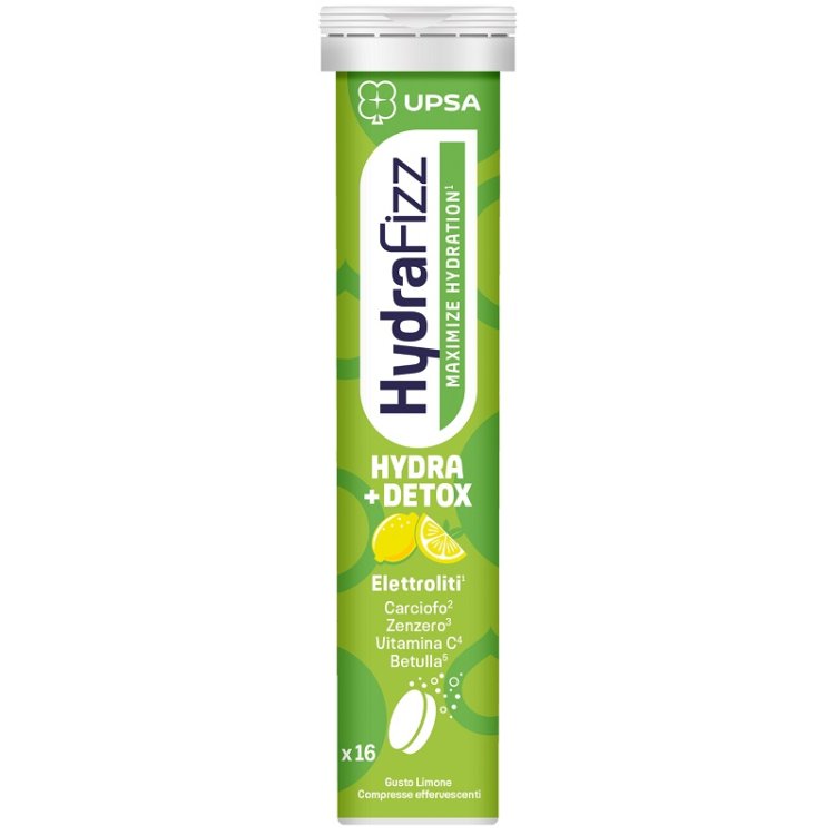 UPSA HYDRAFIZZ DETOX 16Cpr Eff