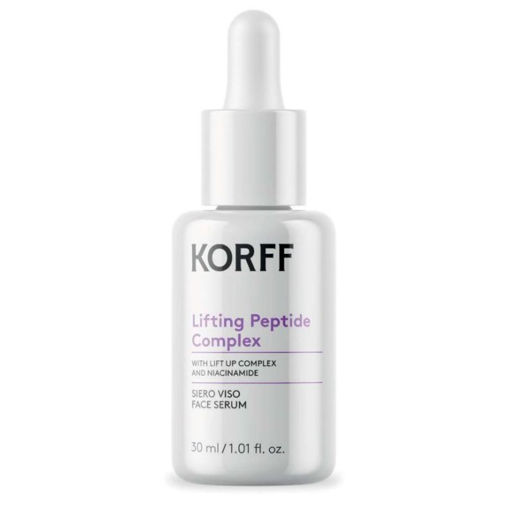 Korff Lifting Peptide Complex Siero Viso Anti Età per Tutti i Tipi di Pelle 30ml