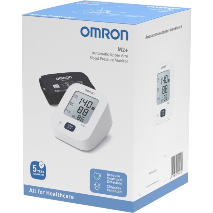Omron M2+ Sfigmomanometro da Braccio - Misuratore di pressione digitale
