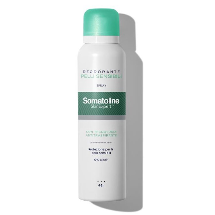 Somatoline Deodorante Spray Pelle Sensibile - Deodorante senza alcol - 50 ml