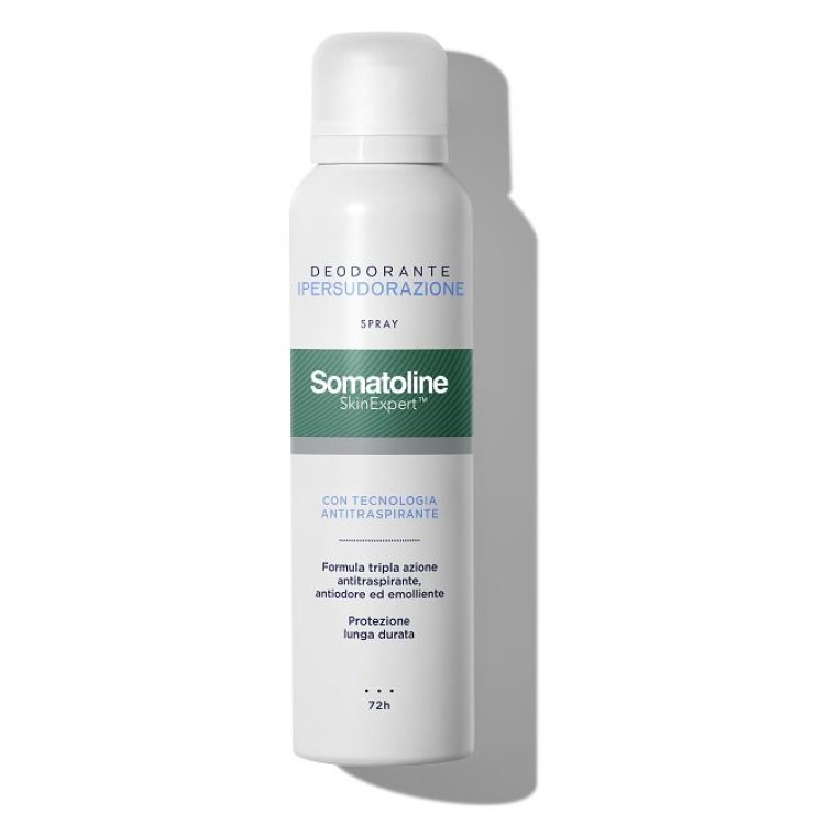 Somatoline Deodorante Spray Ipersudorazione - Deodorante per sudorazione intensa - 150 ml
