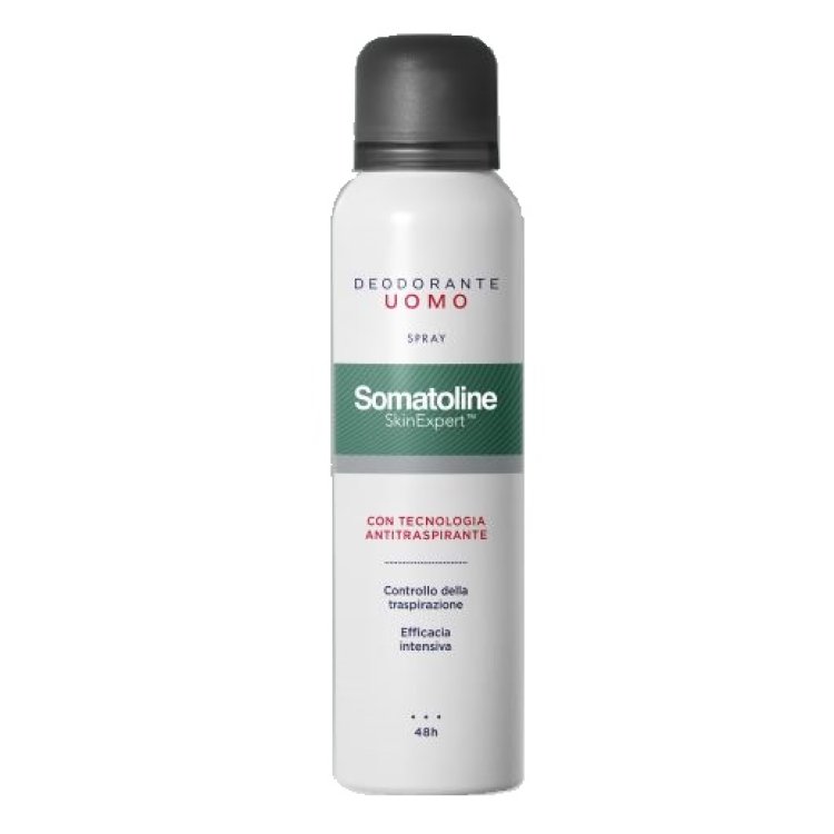 Somatoline Deodorante Spray Uomo - Deodorante anti-traspirante 48h - 50 ml