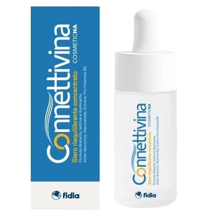 Connettivina Siero Riequilibrante Concentrato - Siero viso idratante e lenitivo - 30 ml