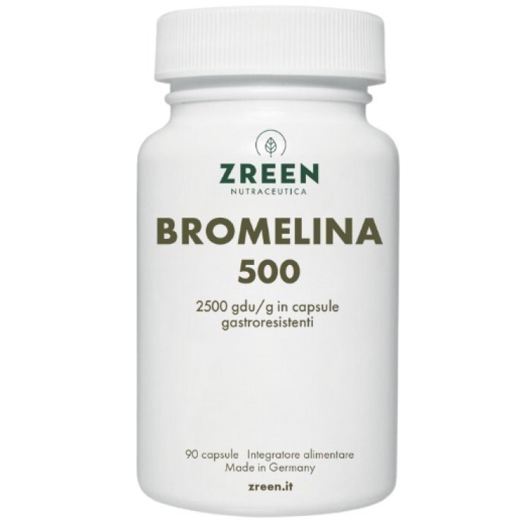 ZREEN Bromelina*500 90Cps ZREEN Bromelina*500 90Cps