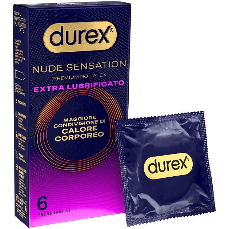 DUREX Nude Sens.Reg.Ex Lubr6pz DUREX Nude Sens.Reg.Ex Lubr6pz