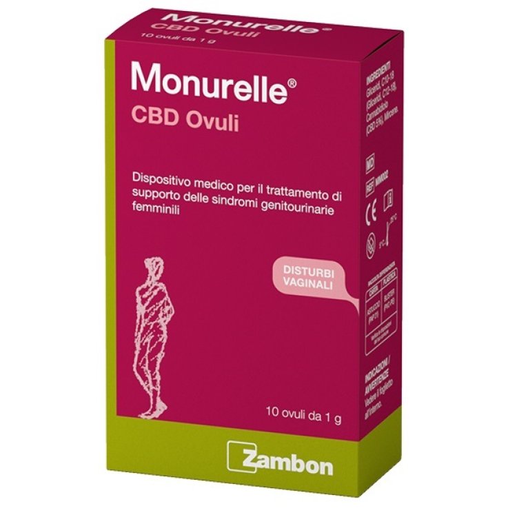 MONURELLE CBD 10 Ovuli MONURELLE CBD 10 Ovuli