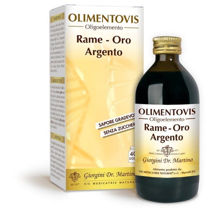 OLIMENTOVIS Cu/Au/Ag 200ml