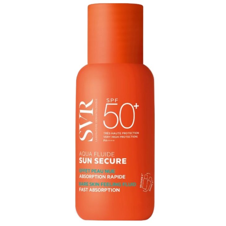 SVR Sun Secure Aqua Fluide SPF50+ - Protezione solare viso finish invisibile - 50 ml