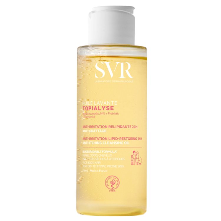 Topialyse Olio Lavante - Detergente idratante per pelle secca e molto secca - 100 ml Topialyse Olio Lavante - Detergente idratante per pelle secca e molto secca - 100 ml