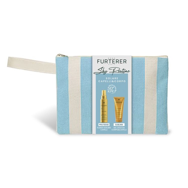 René Furterer Solaire Trousse Summer Vibes - Fluido solare protettivo SPF50+ 100 ml + Gel doccia doposole 200 ml René Furterer Solaire Trousse Summer Vibes - Fluido solare protettivo SPF50+ 100 ml + Gel doccia doposole 200 ml