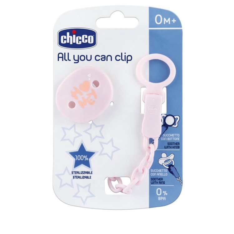 CH Clip Universale Rosa 0m+