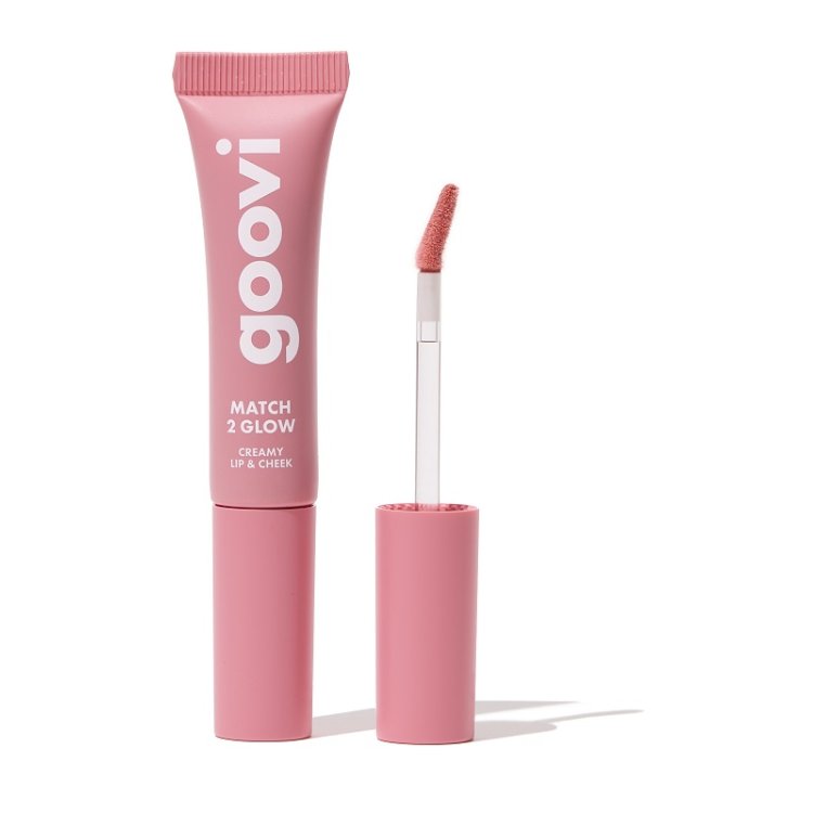 Goovi Match 2 Glow Creamy Lip&Cheek 03 - Blush in crema per labbra e guance - Colore vibrant coral - 12 ml