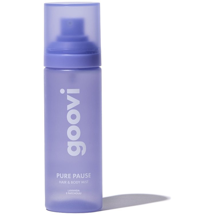 Goovi Hair&body Mist Pure Pause - Acqua profumata corpo e capelli - Lavanda e Patchouli - 100 ml