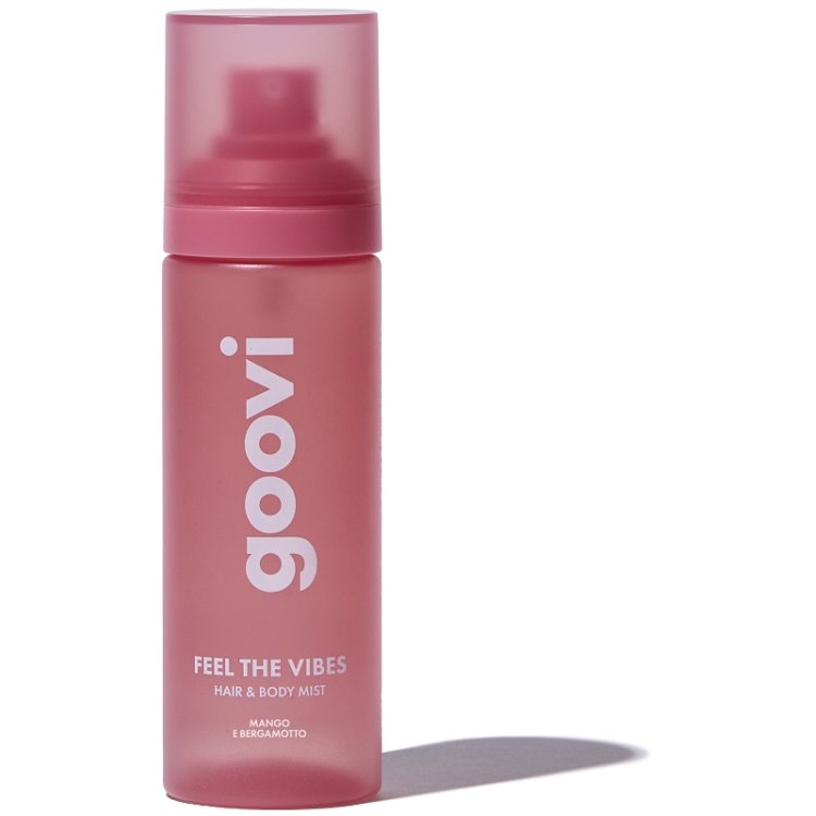 Goovi Hair&body Mist Feel The Vibes - Acqua profumata corpo e capelli - Mango e bergamotto - 100 ml