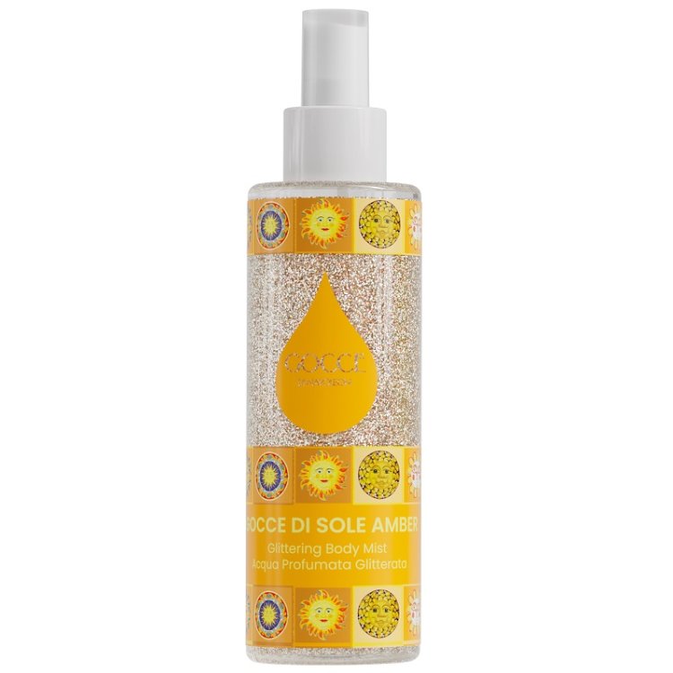 GOCCE SOLE AMBER GLITTE.B/MIST 200