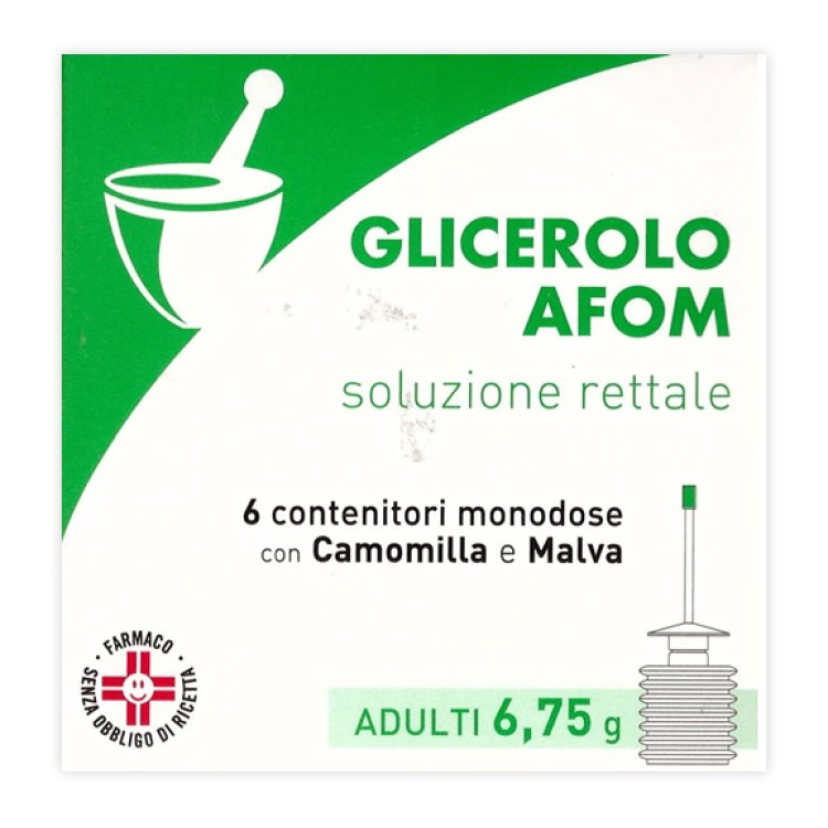 Glicerolo Afom*ad 6cont 6,75g