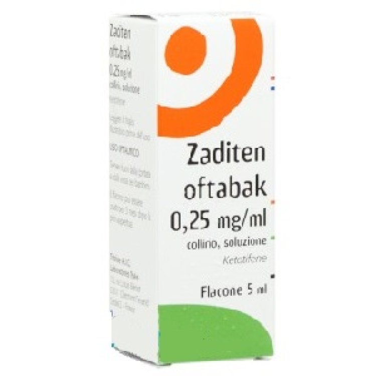 Zaditen Oftabak Collirio Antiallergico 5 ml
