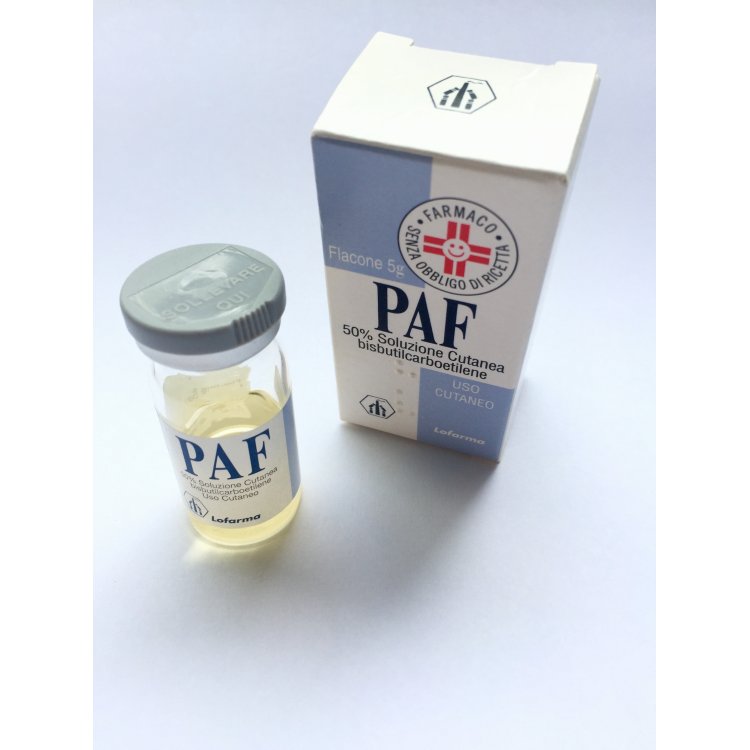 PAF Soluzione Cutanea Antiscabbia - Per il trattamento delle dermatosi parassitarie - 5 g