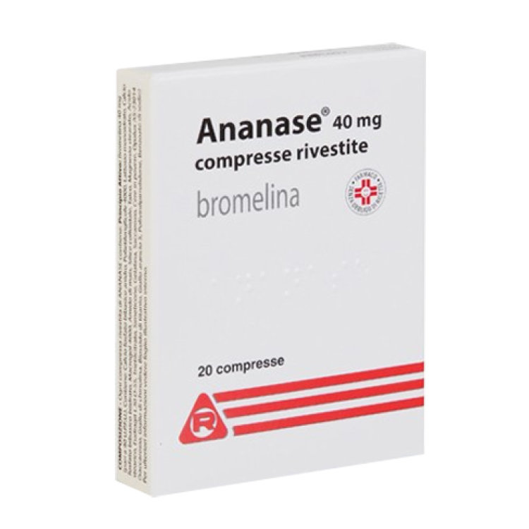 ANANASE*40mg 20 Compresse      F1000