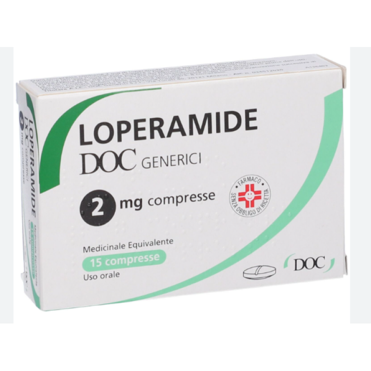 LOPERAMIDE 2mg 15 Compresse DOC