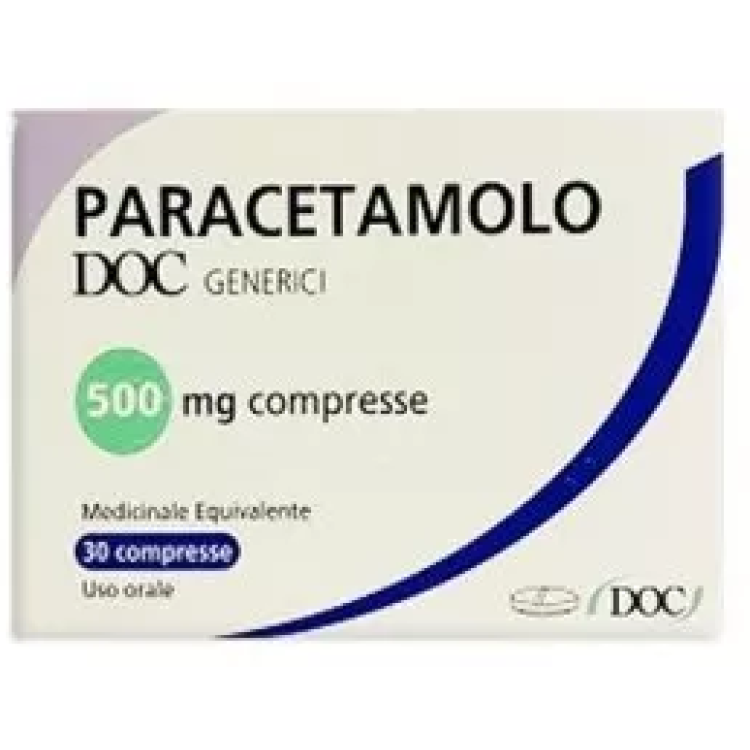 PARACETAMOLO  500mg 30Compresse DOC