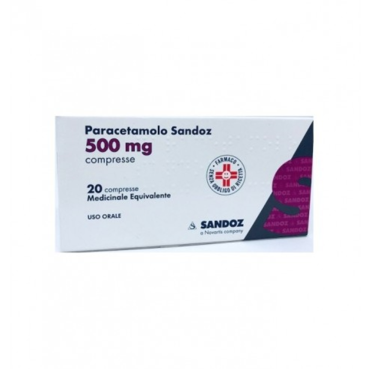 PARACETAMOLO  500mg 20Compresse SDZ