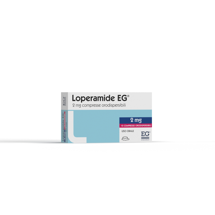 LOPERAMIDE 2mg 12 Cpr Oro EG